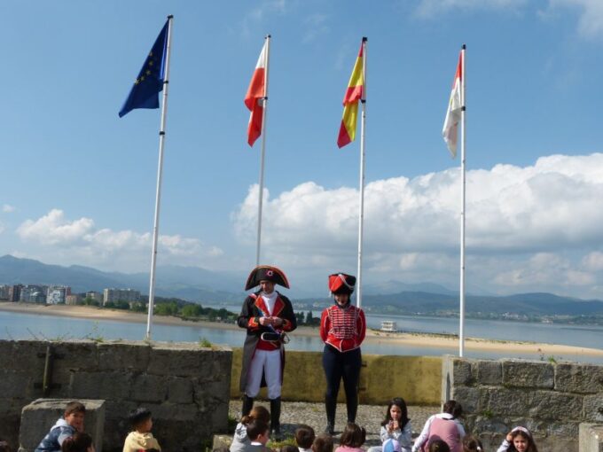 Santona: Characterized Napoleonic Tour - Santoña Map and Brochure