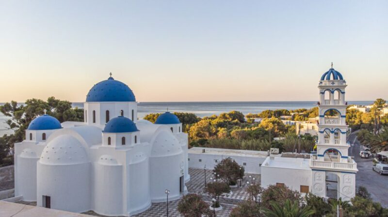 Santorini 2-Day Combo: Volcano Boat Cruise & Island Bus Tour - Island of Thirassia