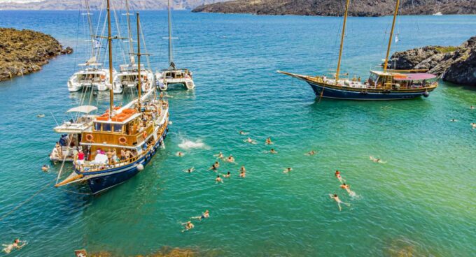 Santorini 2-Day Combo: Volcano Boat Cruise & Island Bus Tour - Frequently Asked Questions