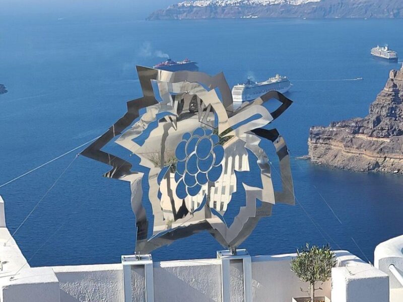 Santorini: 3 Wineries Visit With 9 Wines Premium Tasting - Visiting the Wineries
