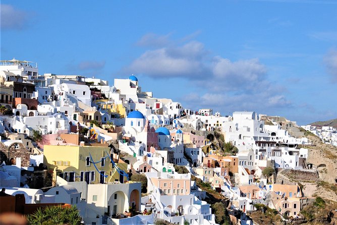 Santorini 5 Hour Private Oia Tour & Lunch/Dinner at a Local Farm - Artemis Karamolegos Winery