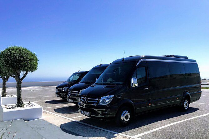 Santorini Airport-Port Private and Shared Rides - Key Points