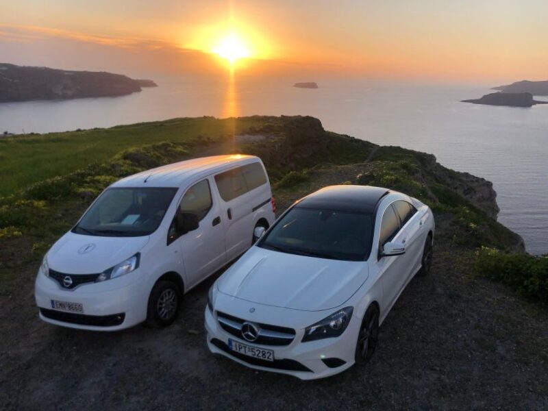 Santorini Airport Transfer - Vehicle Amenities and Comfort