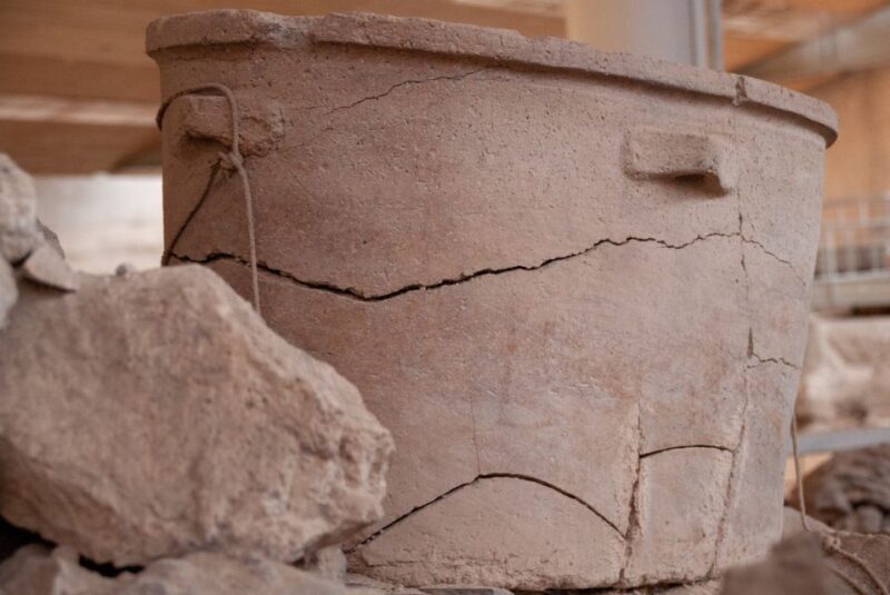 Santorini: Akrotiri Archaeological Site Entry Ticket - Visiting Details
