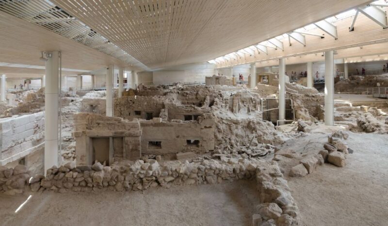 Santorini: Akrotiri Prehistoric City Guided Walking Tour - Exploring Well-Preserved Structures