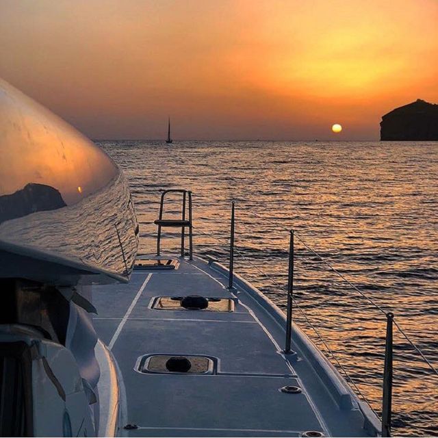 Santorini: All-Inclusive Catamaran Cruise W/ Hot Spring Swim - Included Experiences