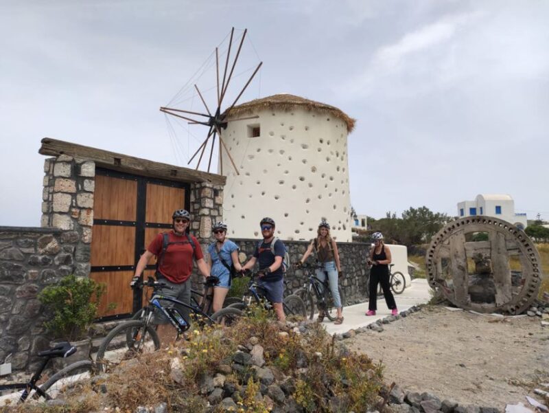 Santorini: Around the Island by Electric Bike - Effortless Cycling Through Picturesque Paths