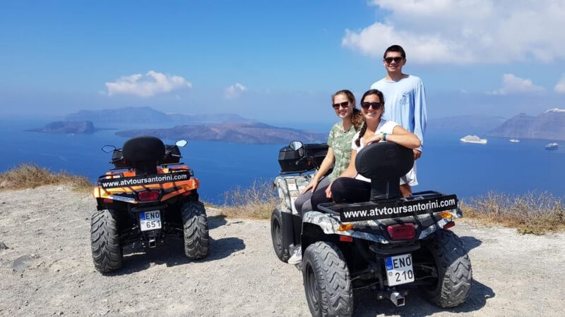 Santorini: ATV Guided Tour Around the South of the Island - Key Points