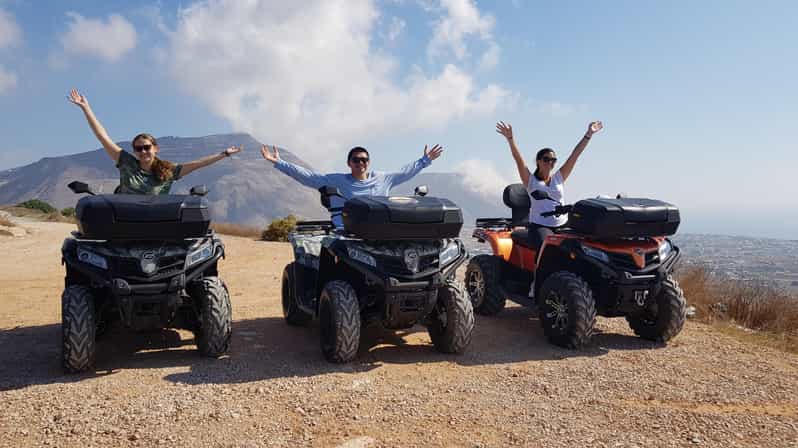 Santorini: ATV Guided Tour Around the South of the Island - Group Size and Guide Information