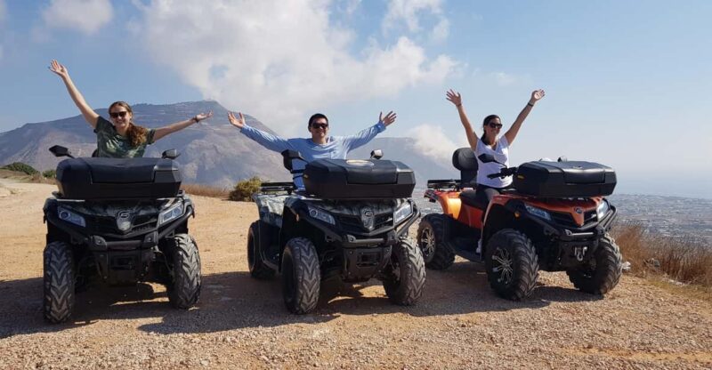 Santorini: ATV Guided Tour Around the South of the Island - Safety and Customer Restrictions
