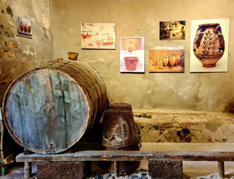 Santorini: Authentic Private Wine Tasting Tour - Art Space Museum Art Gallery
