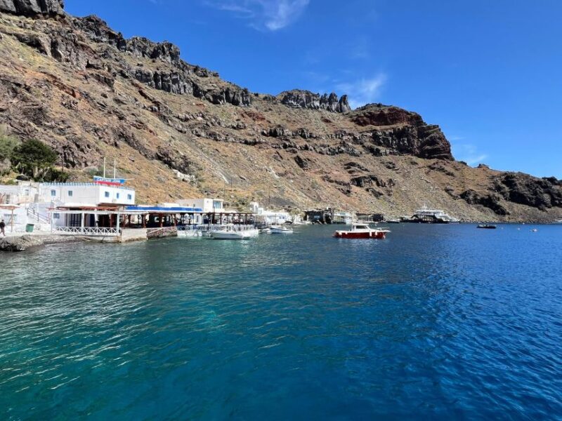 Santorini: Boat Tour in Volcano, Hot Springs and Thirassia - Inclusions and Exclusions