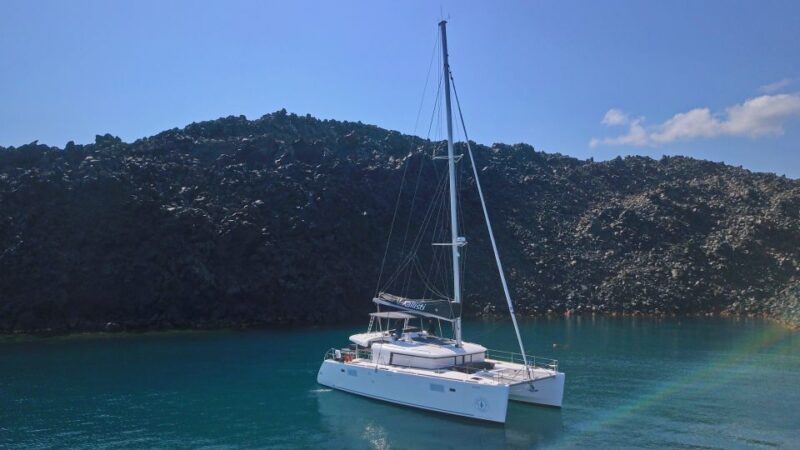 Santorini: Caldera Catamaran Cruise With Meal & Drinks - Included in the Cruise