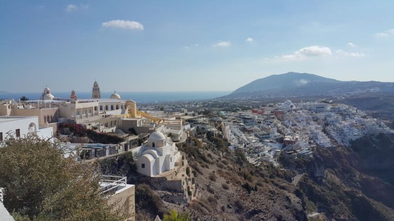 Santorini: Caldera Hiking Tour From Fira to Oia - Pickup and Drop-off Service
