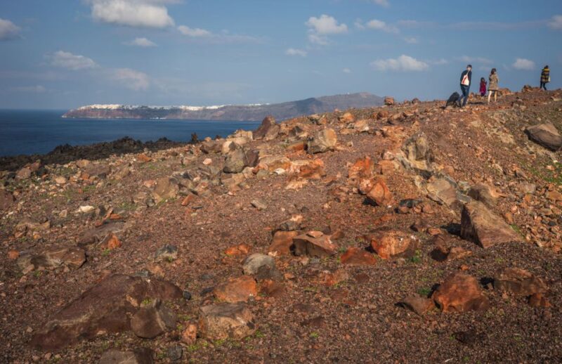Santorini Caldera: Sunset Cruise With Dinner - Pickup and Return