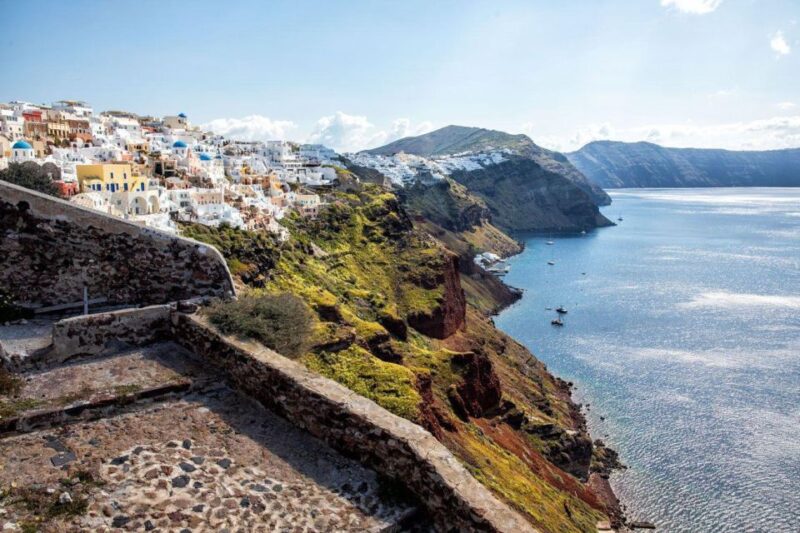 Santorini Caldera Walk Hiking Experience Fira-Oia - Pickup and Transport to Starting Point