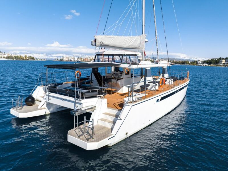 Santorini: Catamaran Caldera Cruise With Meal and Drinks - Included Amenities