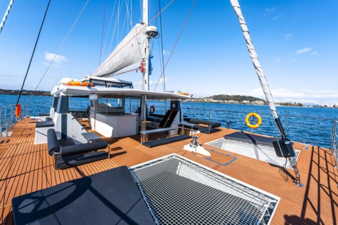 Santorini: Catamaran Caldera Cruise With Meal and Drinks - Onboard Dining and Drinks