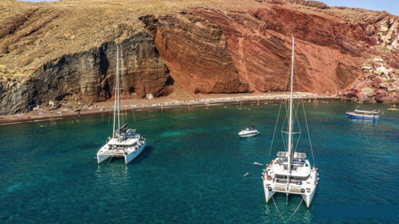 Santorini: Catamaran Cruise With Lunch, Drinks, & Oia Visit - Inclusions