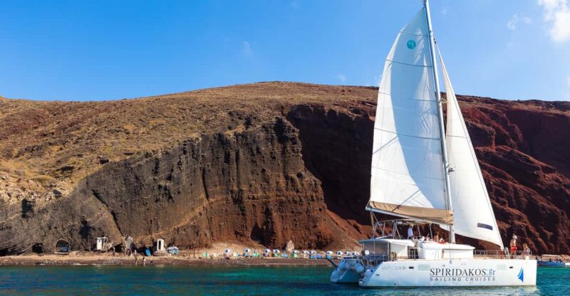 Santorini: Catamaran Cruise With Meals and Drinks - Activities and Experiences