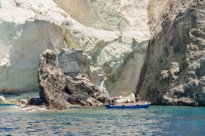 Santorini: Catamaran Tour With BBQ Dinner, Drinks, and Music - Frequently Asked Questions