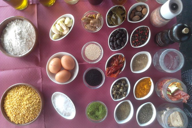 Santorini Cooking and Tasting Experience - Included Items