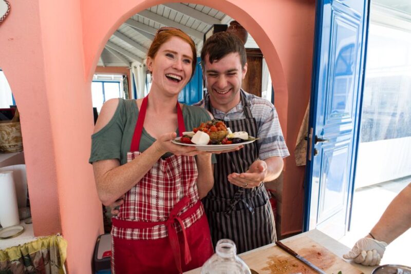 Santorini: Cooking Class and Easy Hike - Spectacular Aegean Sea Views