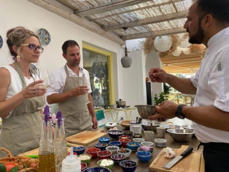 Santorini: Cooking Class & Wine-Tasting Private Tour - Cooking Class