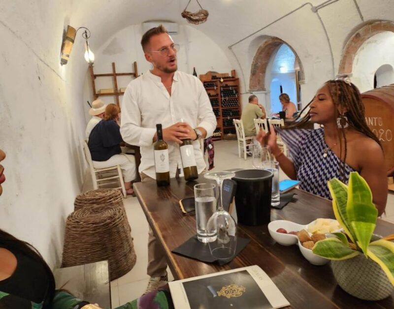 Santorini: Cooking Class & Wine-Tasting Private Tour - Included Highlights