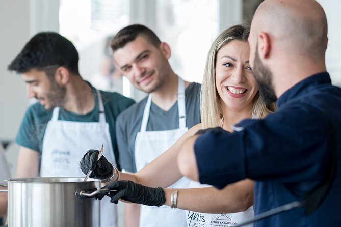 Santorini Cooking Lesson With Chef and a Bottle of Wine - Cooking Lesson Highlights
