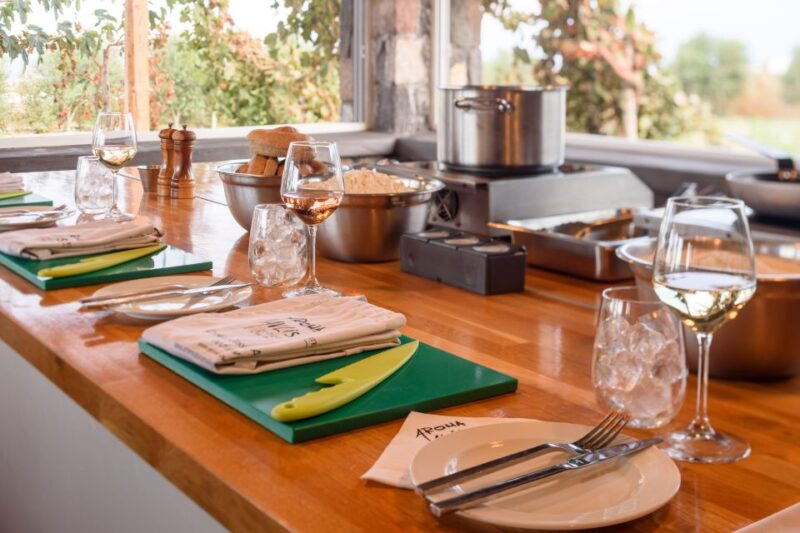 Santorini: Cooking Lesson With Wine Tasting or Beach Visit - Cooking Lesson Details