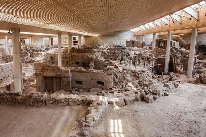 Santorini Cultural Villages and Akrotiri Ruins Private Tour - Itinerary Highlights