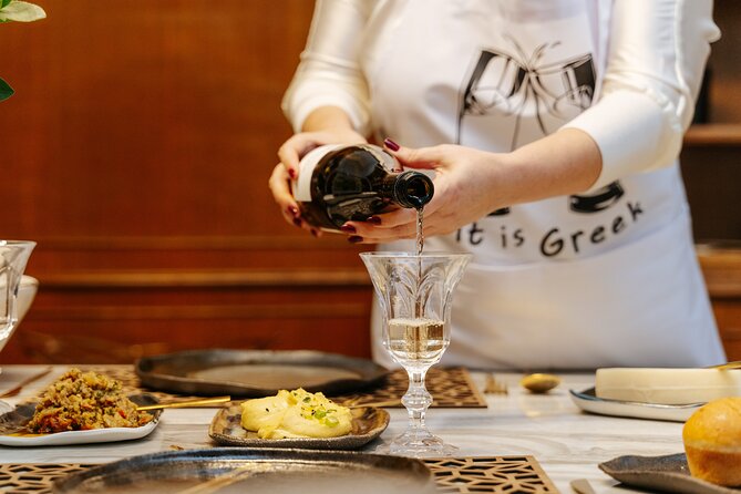 Santorini Dinner Class With Margarita in Athens - Highlights of the Sample Menu