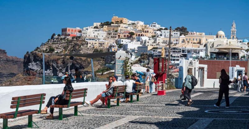 Santorini: Discover the Beauty of Fira by Foot. - Exploring Santorinis History and Beauty