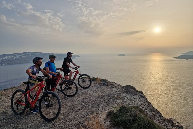 Santorini E-Bike Sunset Tour Experience - Pickup and Meeting Details