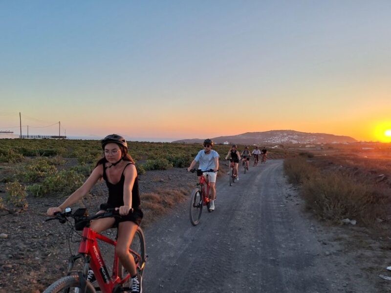 Santorini: E-Bike Sunset Tour Experience - Tour Details