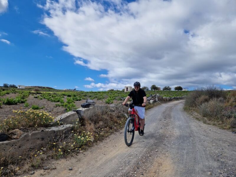 Santorini: E-Bike Sunset Tour Experience - Tomato Industrial Museum