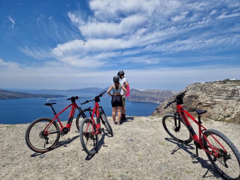 Santorini: E-Bike Tour Experience - Included in the Tour
