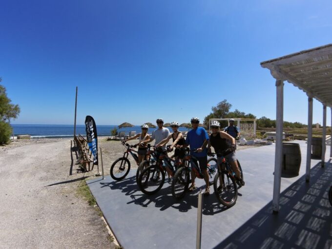 Santorini: Electric Mountain Bike Adventure - Transportation and Pickup