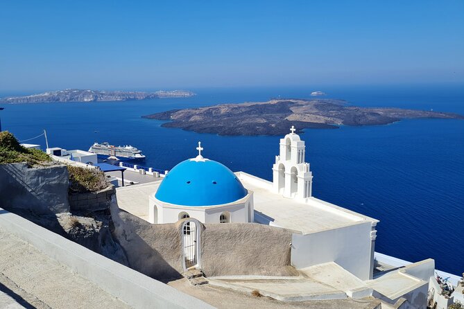 Santorini First-Time Guests Private Tour Sightseeing, Excavetions & Wine Testing - Uncovering Ancient Minoan Excavations