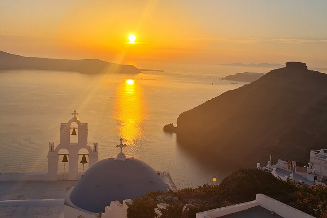 Santorini First-Time Guests Private Tour Sightseeing, Excavetions & Wine Testing - Experiencing Firas Charming Local Culture