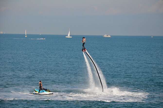Santorini Fly Board Pro Adventure in Perivolos Beach - Meeting Point and Location