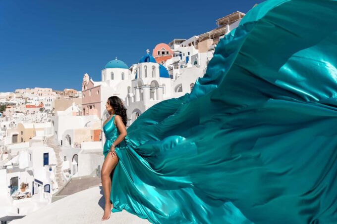 Santorini Flying Dress Photoshoot - Frequently Asked Questions