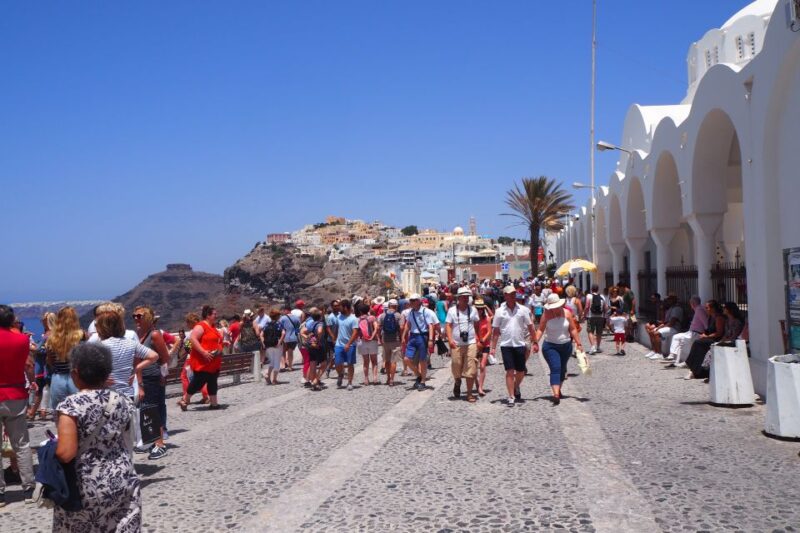 Santorini Full-Day Boat Trip From Paros - Discovering the Village of Oia