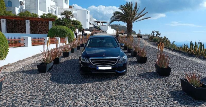 Santorini: Full-Day Car Hire With Private Driver - Details of the Offering