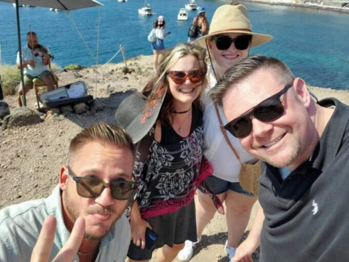 Santorini: Guided Highlights Tour With Private Wine Tasting - Duration and Languages