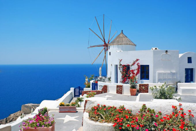 Santorini: Guided Shore Excursion With Boat Transfer - Profitis Ilias Church and Black Beach