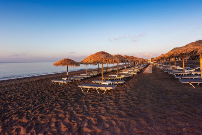 Santorini: Guided Shore Excursion With Boat Transfer - Exploring Santorinis Key Sights