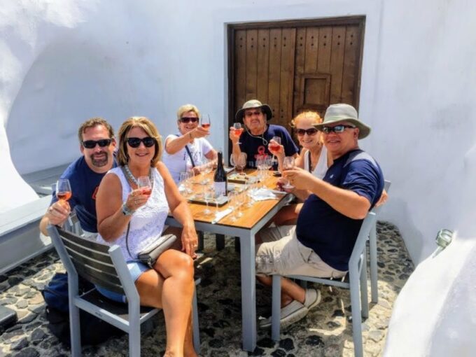 Santorini: Guided Tour to 3 Wineries With Wine Tastings - Inclusions and What to Expect