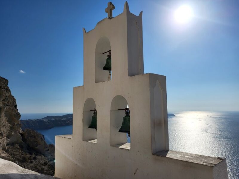 Santorini: Hidden Gems Tour and Wine Experience With Tasting - Scenic Monastery Exploration